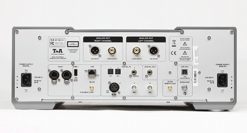 T+A MP 3000 HV - задняя панель